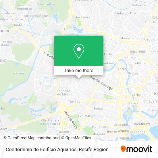 Condomínio do Edificio Aquarios map