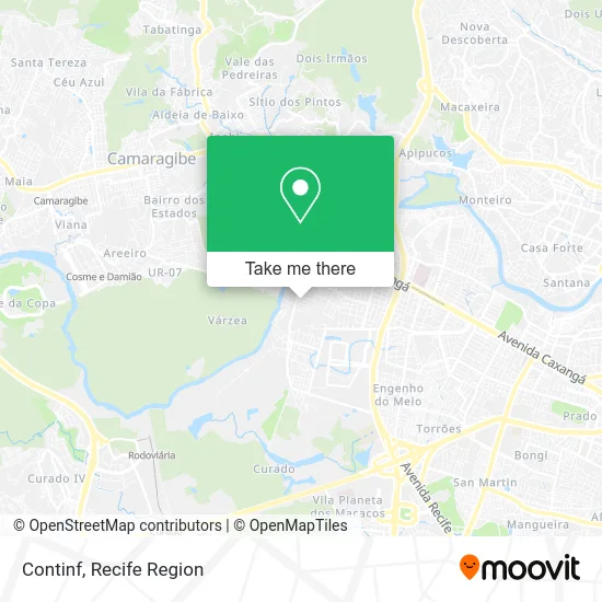 Continf map