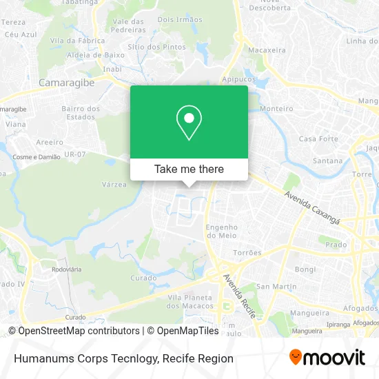 Humanums Corps Tecnlogy map