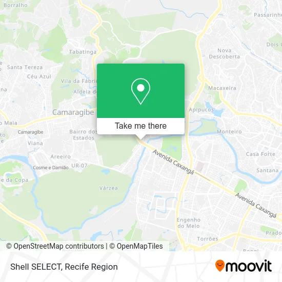 Shell SELECT map