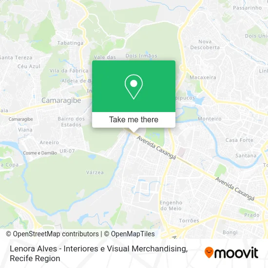 Lenora Alves - Interiores e Visual Merchandising map
