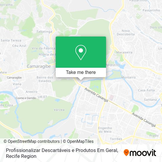 Profissionalizar Descartáveis e Produtos Em Geral map