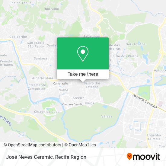 José Neves Ceramic map