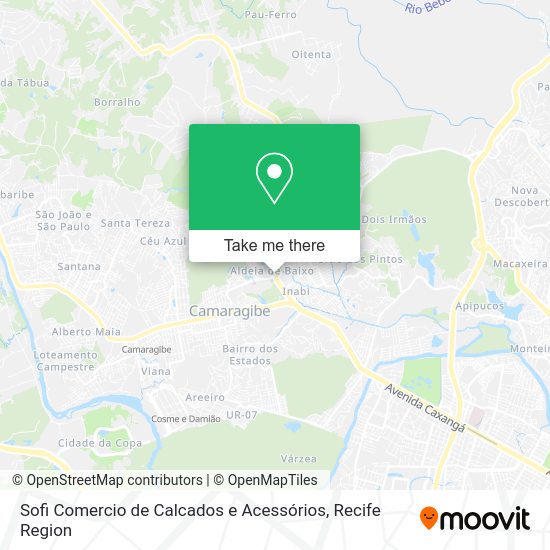 Sofi Comercio de Calcados e Acessórios map