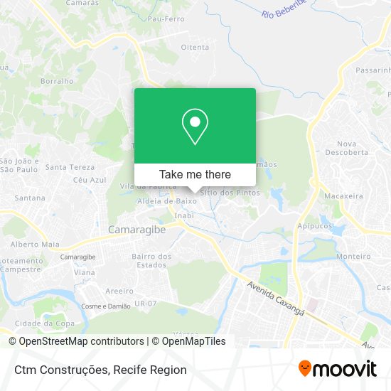 Ctm Construções map