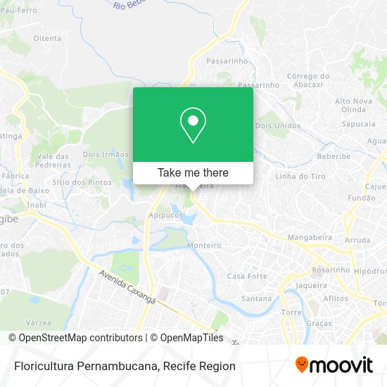 Floricultura Pernambucana map