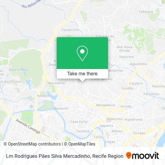Lm Rodrigues Pães Silva Mercadinho map