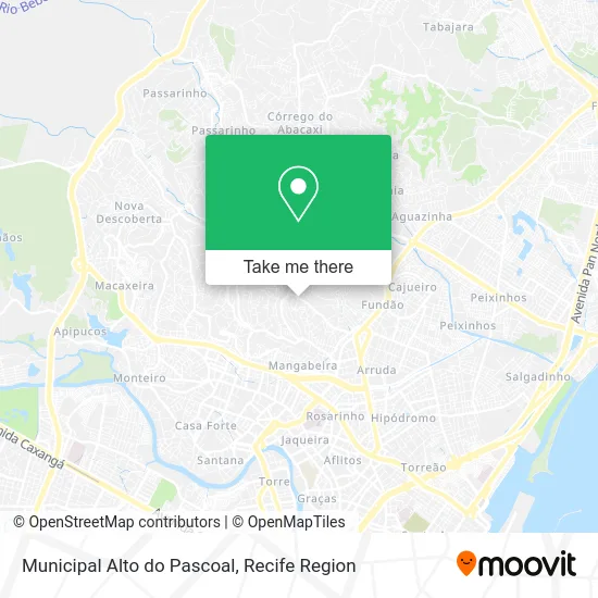 Municipal Alto do Pascoal map