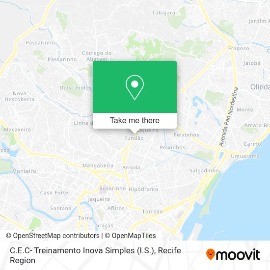 C.E.C- Treinamento Inova Simples (I.S.) map