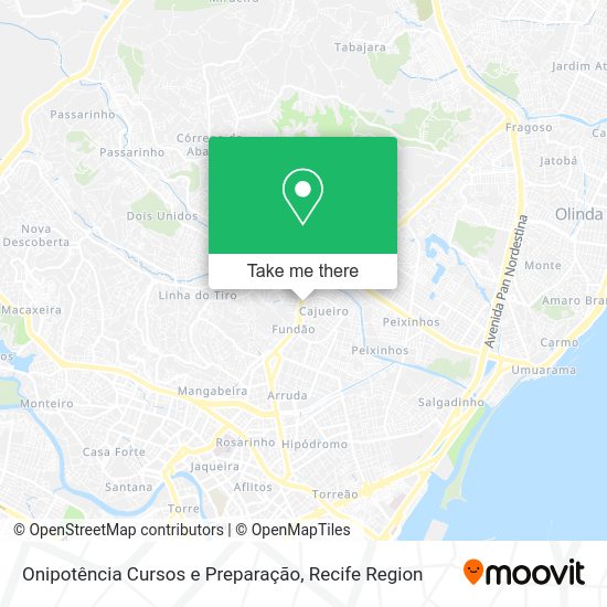 Onipotência Cursos e Preparação map