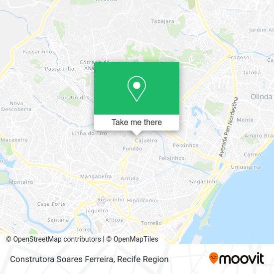 Construtora Soares Ferreira map