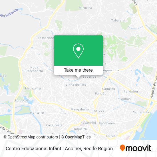 Centro Educacional Infantil Acolher map