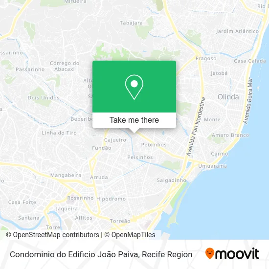 Condominio do Edificio João Paiva map