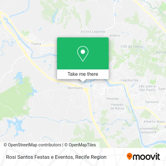 Rosi Santos Festas e Eventos map