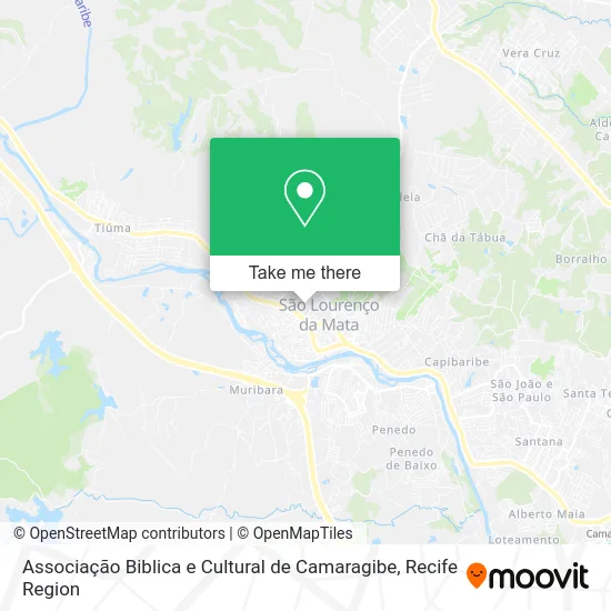 Associação Biblica e Cultural de Camaragibe map
