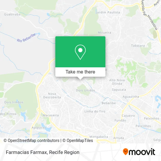 Farmacias Farmax map