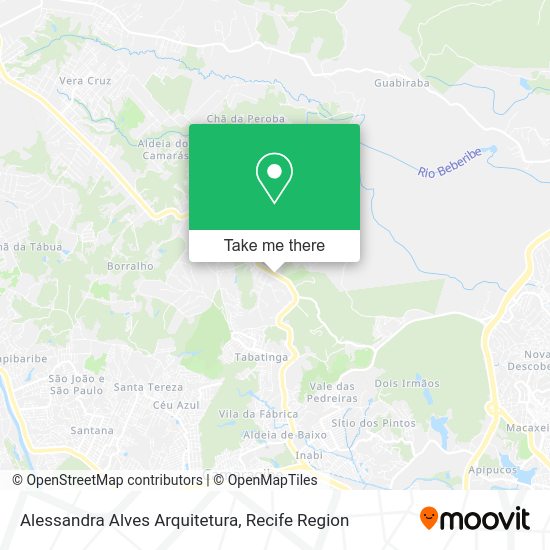 Alessandra Alves Arquitetura map
