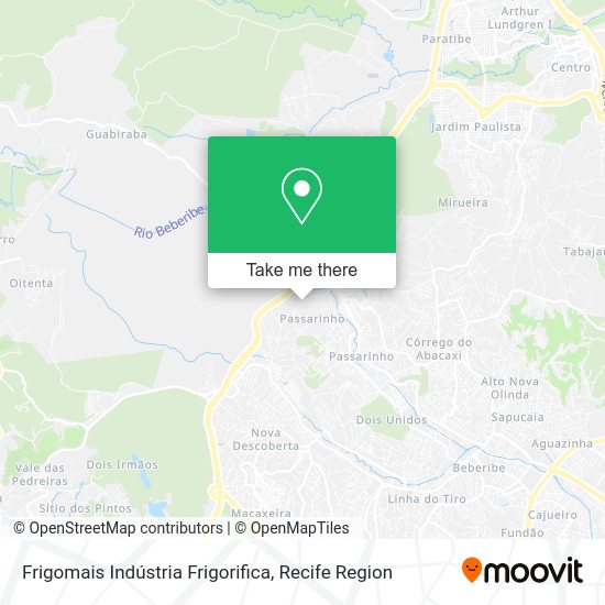 Frigomais Indústria Frigorifica map
