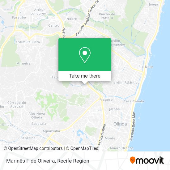 Marinês F de Oliveira map