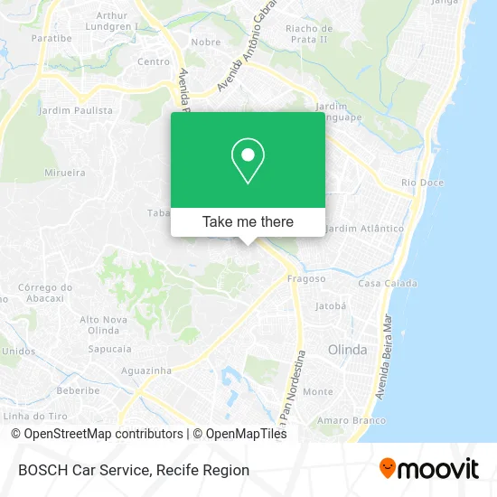 BOSCH Car Service map