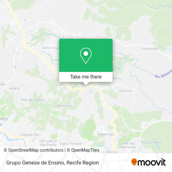 Grupo Genese de Ensino map