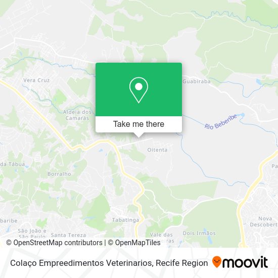 Colaço Empreedimentos Veterinarios map
