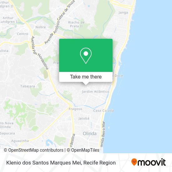 Klenio dos Santos Marques Mei map