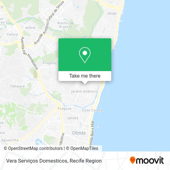 Vera Serviços Domesticos map