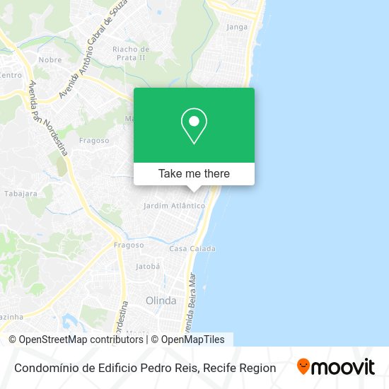 Condomínio de Edificio Pedro Reis map