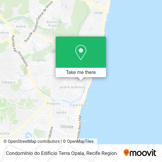Condomínio do Edificio Terra Opala map