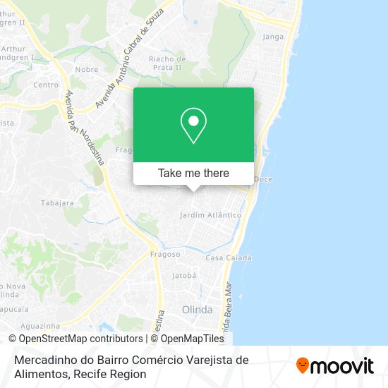 Mercadinho do Bairro Comércio Varejista de Alimentos map