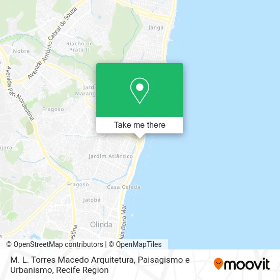 M. L. Torres Macedo Arquitetura, Paisagismo e Urbanismo map