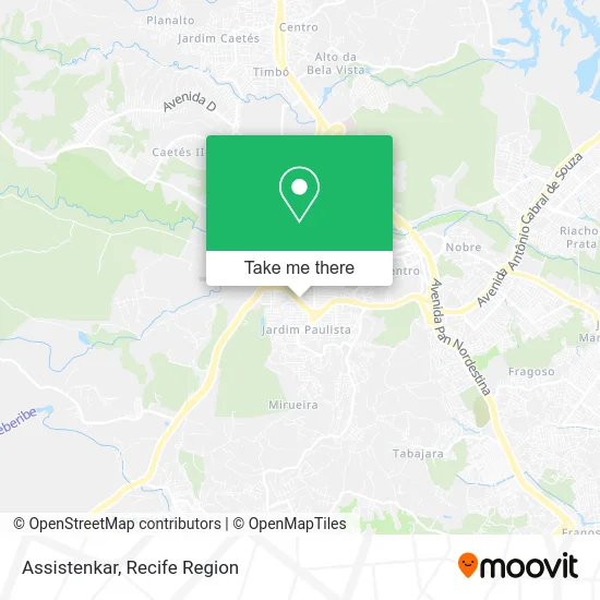 Assistenkar map