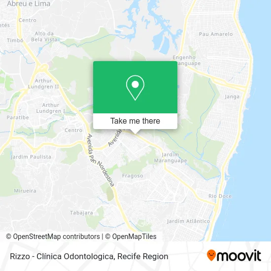 Rizzo - Clínica Odontologica map