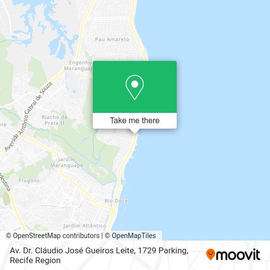 Av. Dr. Cláudio José Gueiros Leite, 1729 Parking map