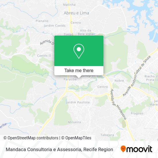 Mandaca Consultoria e Assessoria map