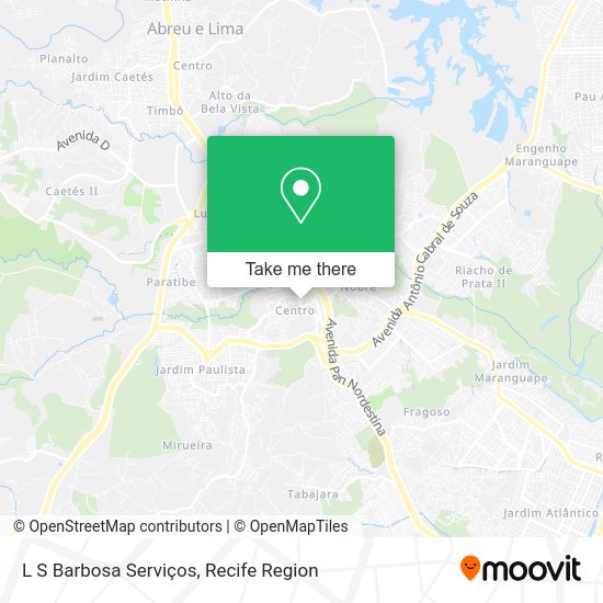L S Barbosa Serviços map