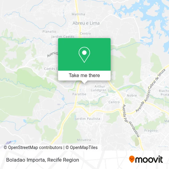 Boladao Importa map