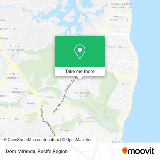 Dom Miranda map