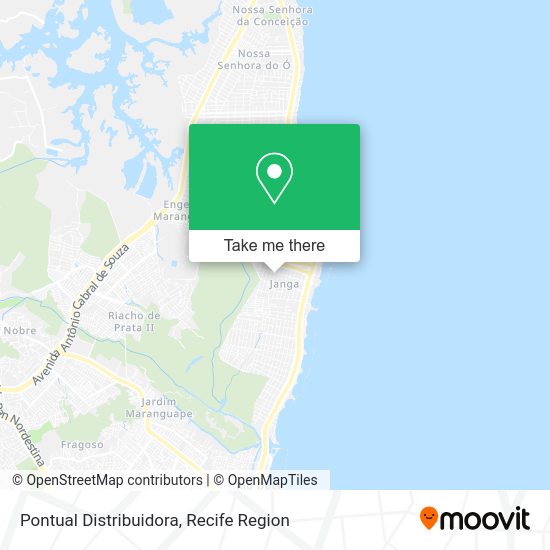 Pontual Distribuidora map
