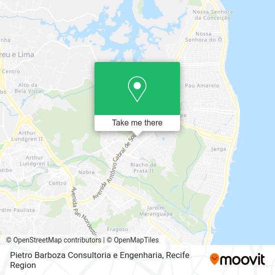 Pietro Barboza Consultoria e Engenharia map