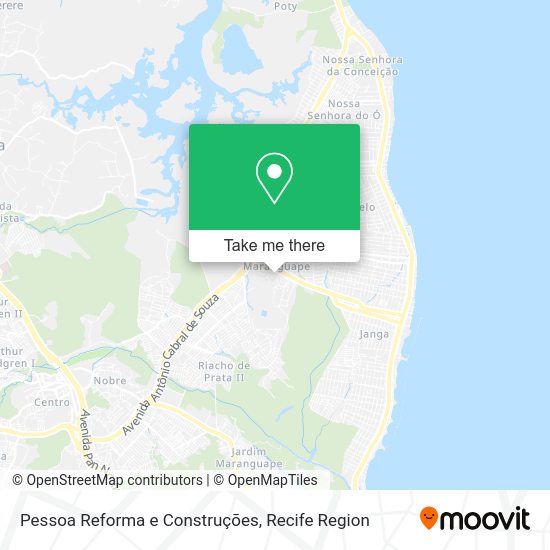 Pessoa Reforma e Construções map