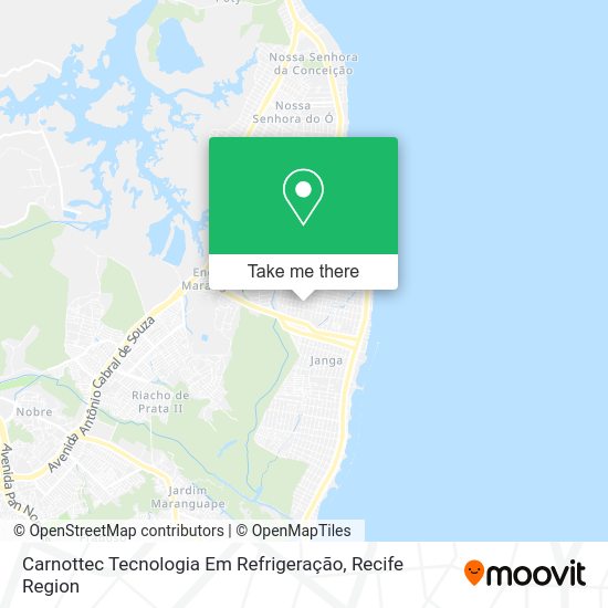 Carnottec Tecnologia Em Refrigeração map