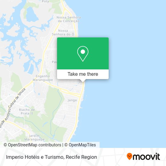Imperio Hotéis e Turismo map