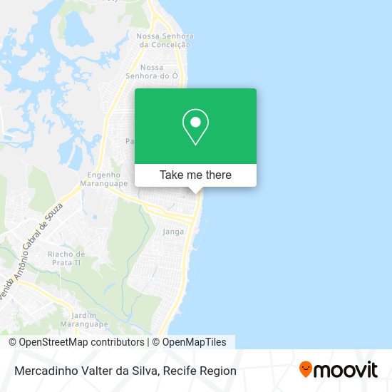 Mercadinho Valter da Silva map