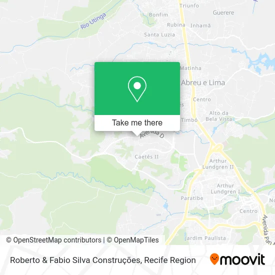 Roberto & Fabio Silva Construções map
