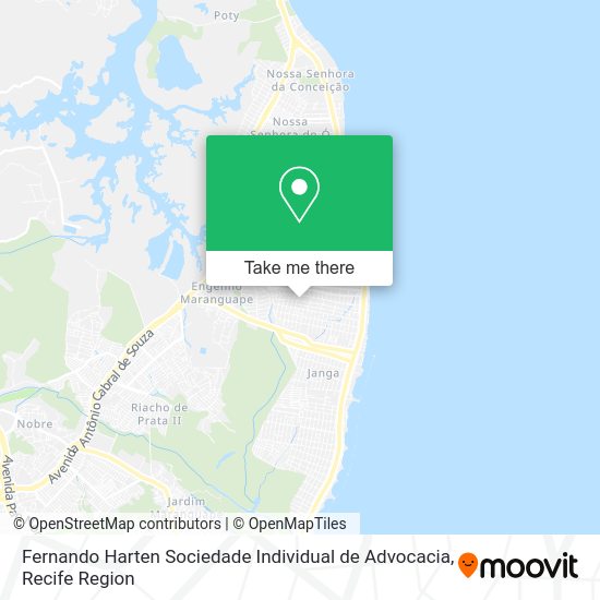 Fernando Harten Sociedade Individual de Advocacia map