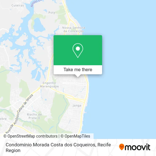 Condomínio Morada Costa dos Coqueiros map