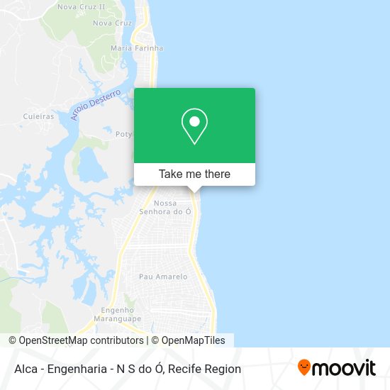 Alca - Engenharia - N S do Ó map