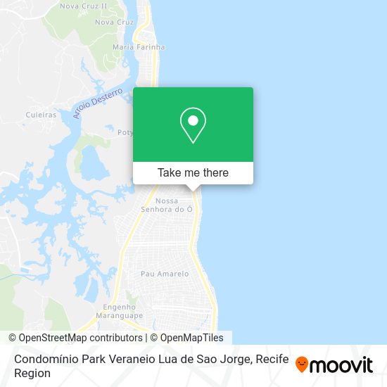 Condomínio Park Veraneio Lua de Sao Jorge map